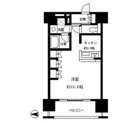 パークキューブ東品川の物件間取画像